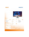 gigabyte Monitor 27 '' M27UP IPS 4K FHD 160/240Hz DP HDMI - nr 18