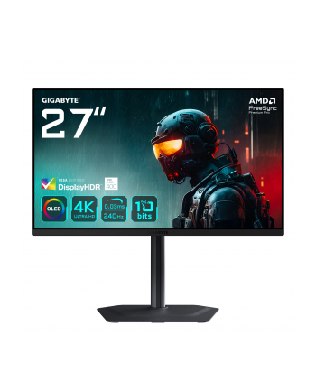 gigabyte Monitor 27 '' MO27U2 GAMING 4K UHD 240Hz DP HDMI