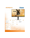 iiyama Monitor 32 cale GB3290QSU-B1 1ms,IPS,240Hz,2xHDMI,DP,400cd,1000:1,   USB HUBx4, 2x2W, HAS, - nr 16
