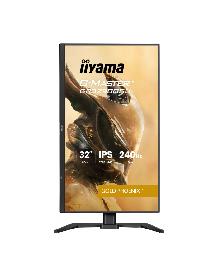 iiyama Monitor 32 cale GB3290QSU-B1 1ms,IPS,240Hz,2xHDMI,DP,400cd,1000:1,   USB HUBx4, 2x2W, HAS, główny
