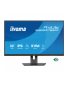 iiyama Monitor 32 cale XUB3297QSNP-B1 IPS,QHD,USB-C DOCK (95W), USB HUB 4x, KVM,  RJ45, GW 5 LAT - nr 17