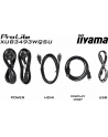 iiyama Monitor ProLite 34 cale XUB3493WQSU-B6 IPS,UWQHD,DP,2xHDMI,HAS,21:9,400cd,   120Hz,1000:1,1ms, USB HUBx4, 2x5W, - nr 17