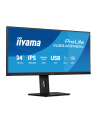 iiyama Monitor ProLite 34 cale XUB3493WQSU-B6 IPS,UWQHD,DP,2xHDMI,HAS,21:9,400cd,   120Hz,1000:1,1ms, USB HUBx4, 2x5W, - nr 19