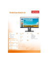 lenovo Monitor ThinkVision P24QD-40 24 cale 64B1GAT1EU - nr 9