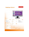 lenovo Monitor ThinkVision T24D-40 23.8 cala 64B9GAT1EU - nr 9
