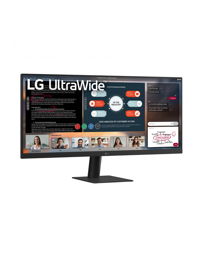 lg electronics Monitor 29U511A-B 29 '' IPS UltraWide 21:9 WFHD główny