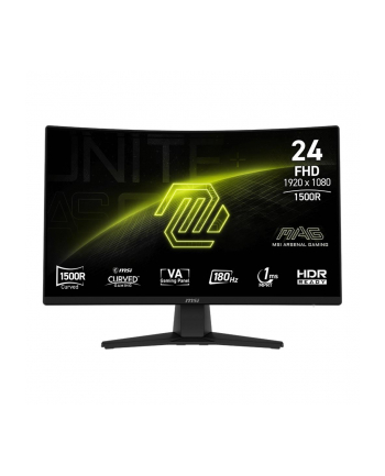 msi Monitor MAG 242C 23.6 cala/LED/FHD/Curve/180Hz/Black nr 1