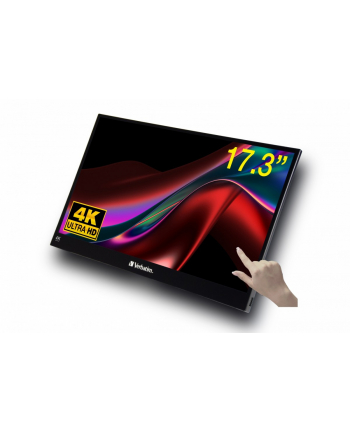 verbatim Monitor dotykowy Ultra 4K Portable PMT-17-4K