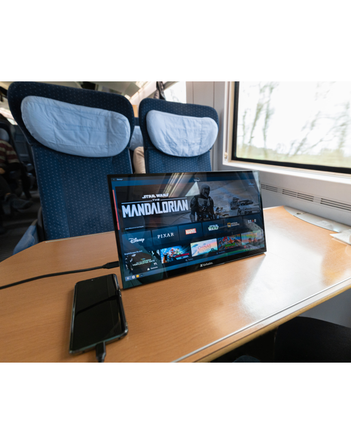 verbatim Monitor dotykowy PMT-17 Full HD Portable główny