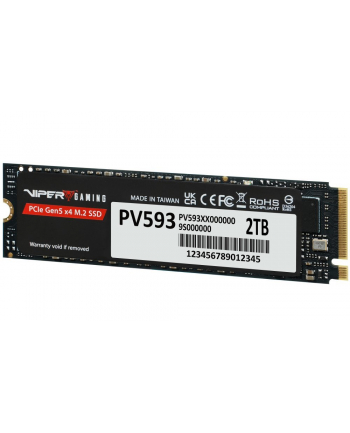patriot Dysk SSD 2TB VIPER PV593 M.2 2280 PCIe Gen5 x4 14000/13000MB/s