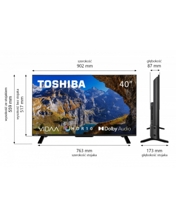 toshiba Telewizor LED 40 '' 40LV2563DG