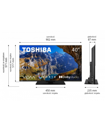 toshiba Telewizor LED 40 '' 40LV3563DG