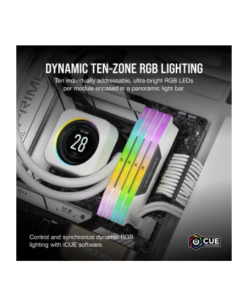 corsair Pamięć DDR5 Vengeance RGB 32GB/5200 (2x16GB) CL40 White nr 1