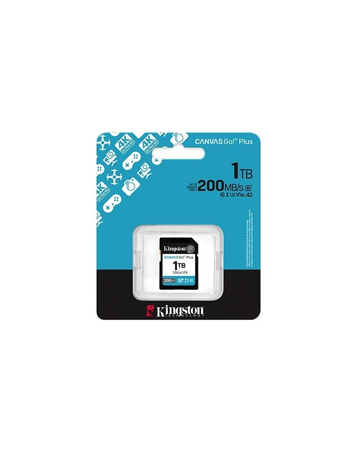 kingston Karta SD 1TB Canvas Go Plus 200/MB/s C10 U3 V30 główny