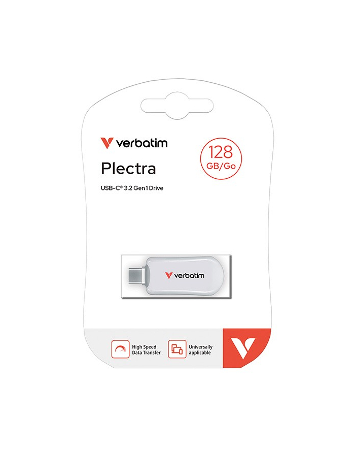 verbatim Pendrive Plectra 128GB USB-C 100MB/s 30229 WH główny
