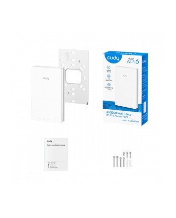 cudy Punkt dostępowy AX3000 Gigabit Wall-Plate Wi-Fi 6 Access Point nr 1