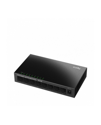 cudy Przełącznik GS108E Gigabit Light Managed Switch   8-Port Gigabit Light Managed Switch, 8 10/100/1000M RJ45 Ports, Desktop Metal Power S