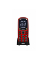 mesmed Telefon komórkowy dla seniorów Mescomp MT-166  Edgar Elegant SOS  4G Czerwony - nr 1