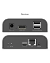 digitus Przedłużacz (extender) po skrętce kat.6 HDMI 4K/60Hz z KVM USB 2.0 przez IP 1G lub do 120m/200m, max. 253 odbiorniki, ekran dotykowy - zestaw - nr 10