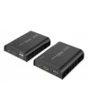 digitus Przedłużacz (extender) po skrętce kat.6 HDMI 4K/60Hz z KVM USB 2.0 przez IP 1G lub do 120m/200m, max. 253 odbiorniki, ekran dotykowy - zestaw - nr 8