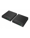 digitus Przedłużacz (extender) światłowodowy HDMI 4K/60Hz przez IP 1G lub do 40km/300m, HDMI Loop-Out, sterowanie IR - zestaw (odbiornik/nadajnik) - nr 1