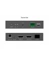 digitus Przedłużacz (extender) światłowodowy HDMI 4K/60Hz przez IP 1G lub do 40km/300m, HDMI Loop-Out, sterowanie IR - zestaw (odbiornik/nadajnik) - nr 3