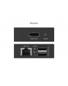digitus Przedłużacz (extender) po skrętce kat.6 HDMI 4K/30Hz z KVM USB 1.1 do 40m/70m, max. 253 odbiorniki, sterowanie IR - zestaw (odbiornik/nadajnik) - nr 10