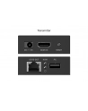 digitus Przedłużacz (extender) po skrętce kat.6 HDMI 4K/30Hz z KVM USB 1.1 do 40m/70m, max. 253 odbiorniki, sterowanie IR - zestaw (odbiornik/nadajnik) - nr 11