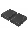 digitus Przedłużacz (extender) po skrętce kat.6 HDMI 4K/30Hz z KVM USB 1.1 do 40m/70m, max. 253 odbiorniki, sterowanie IR - zestaw (odbiornik/nadajnik) - nr 16
