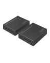 digitus Przedłużacz (extender) po skrętce kat.6 HDMI 4K/30Hz z KVM USB 1.1 do 40m/70m, max. 253 odbiorniki, sterowanie IR - zestaw (odbiornik/nadajnik) - nr 9