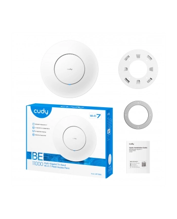 cudy Punkt dostępowy BE11000 Tri-Band Wi-Fi 7 2.5G z 10G SFP+ nr 1