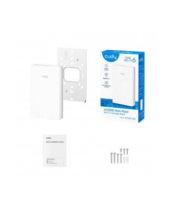 cudy Punkt dostępowy AX3000 Gigabit Wall-Plate Wi-Fi 6 Access Point nr 1