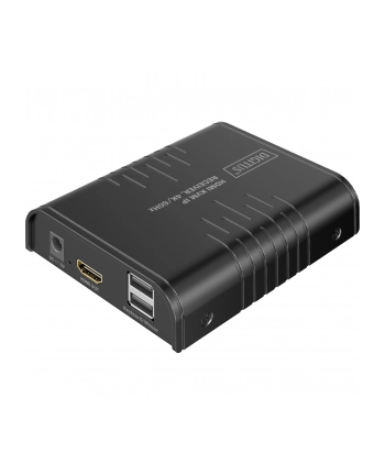 digitus Przedłużacz (extender) po skrętce kat.6 HDMI 4K/60Hz z KVM USB 2.0 przez IP 1G lub do 120m/200m - dodatkowy odbiornik do DS-55355 nr 2