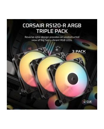 corsair Wentylator RS120-R ARGB 120mm 3-pak nr 2