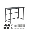 maclean Składane mobilne biurko MC-1250 B blat 100x50 cm, max50 kg Czarne - nr 8