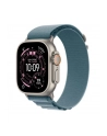 apple Watch Ultra 3 GPS + Cellular 49mm  Koperta 49 mm z tytanu w kolorze naturalnym Opaska Alpine w kolorze jasnoniebieskim - rozmiar S - nr 1