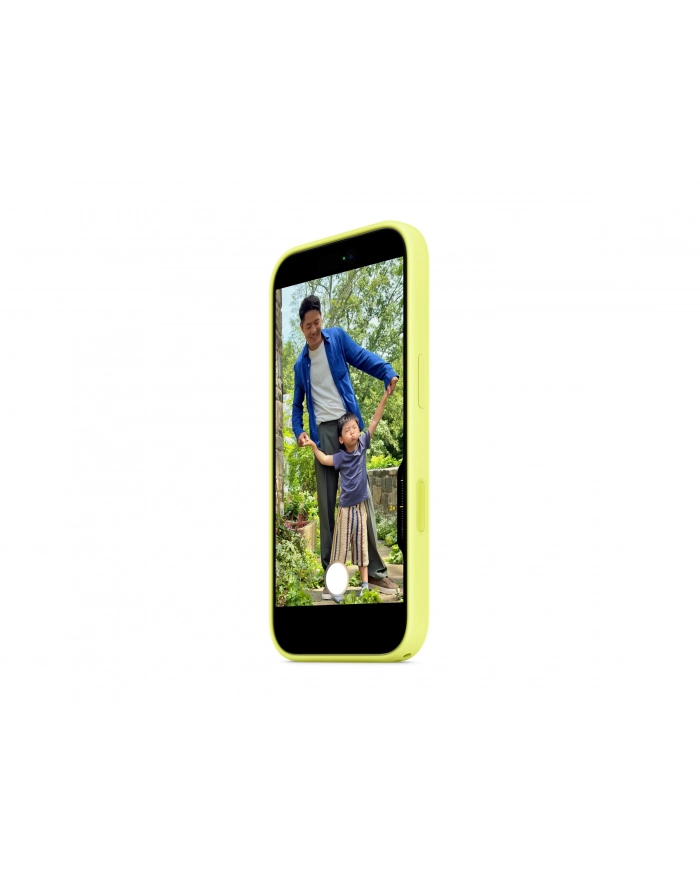 apple Silikonowe etui do iPhone'a 17 z MagSafe Neon Yellow główny