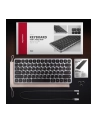 axagon Klawiatura HMC-KB-CRL USB-C 5Gbps z wieloportowy hub 9in1, SD/microSD, 3x USB-A, HDMI 4K/60Hz, PD 100W, Audio, Cyrillic layout, 60cm USB-C kabel - nr 4