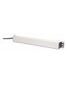 digitus Listwa zasilająca PDU Rack 19' z zabezpieczeniem przeciążeniowym, 8 gniazd Schuko CEE 7/3 (45 stopni ), kabel 2m wtyk Unischuko, 16A, aluminiowa - nr 6
