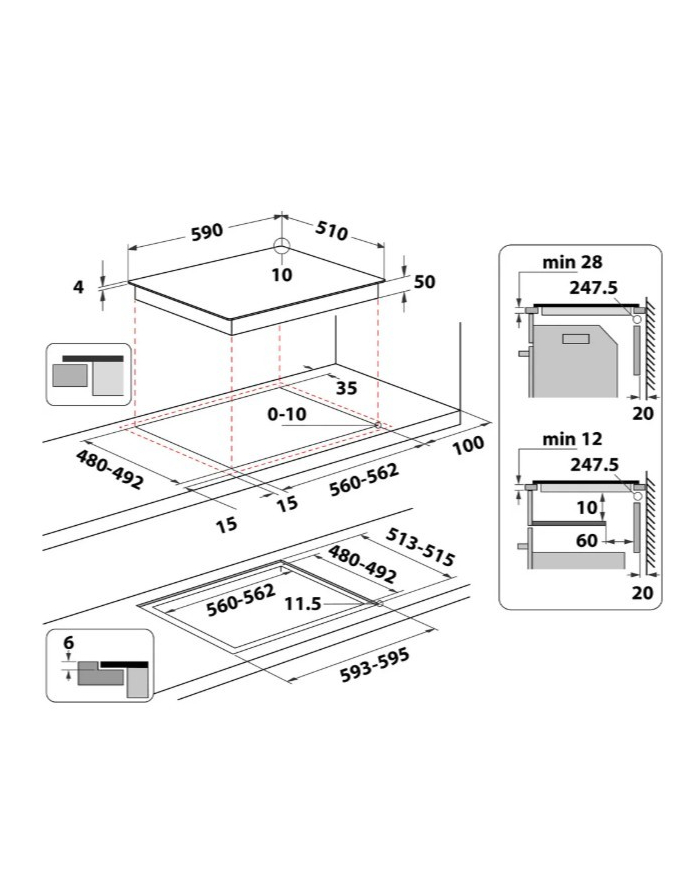 whirlpool Płyta indukcyjna WLB6860NES główny