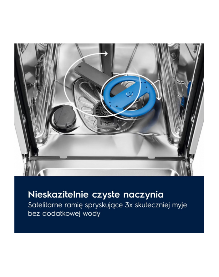 electrolux Zmywarka MaxiFlex EEM43300IX 3 kosz główny