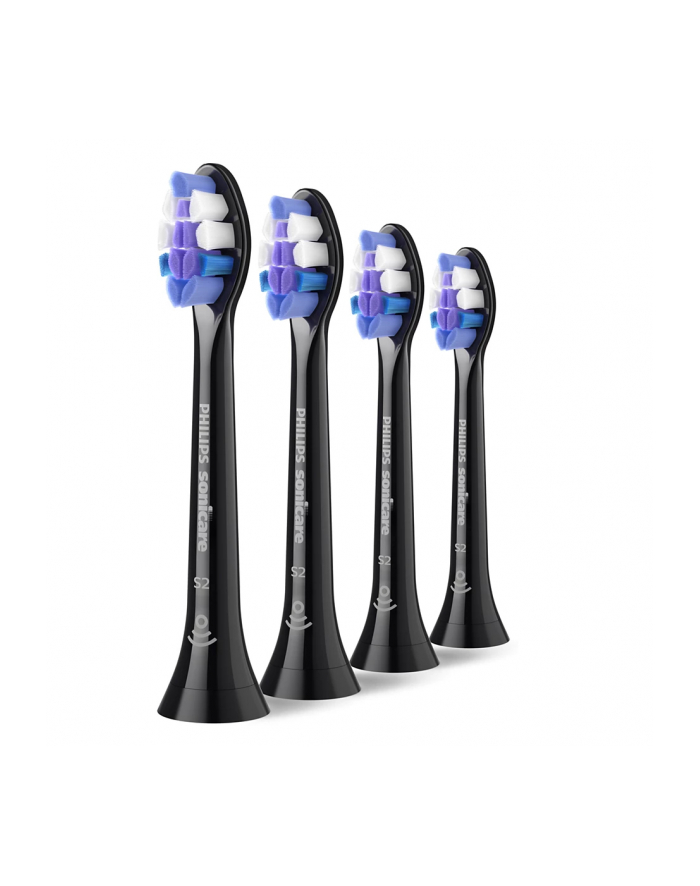 philips Zestaw 4 końcówek Sensitive Standard HX6054/88 czarny główny