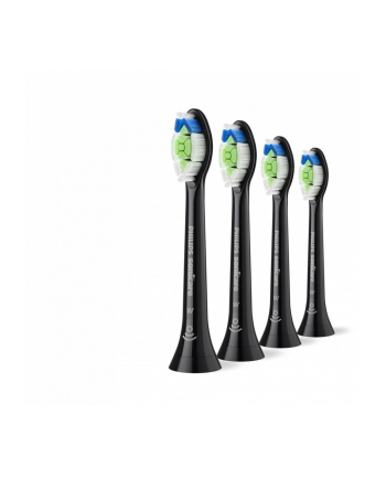 philips Zestaw 4 końcówek Optimal White HX6064/88 czarny