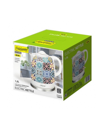 feel-maestro Ceramiczny czajnik elektryczny 1,5l 1200W MR-066-PORTO