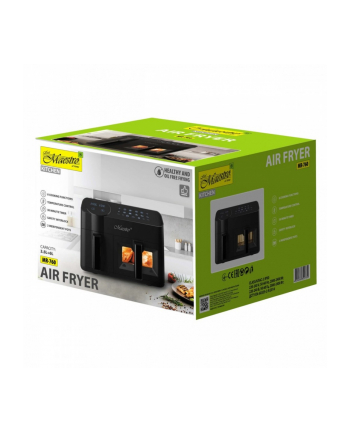 feel-maestro Frytownica beztłuszczowa podwójna 3,5l + 6l  2400W  MR-760