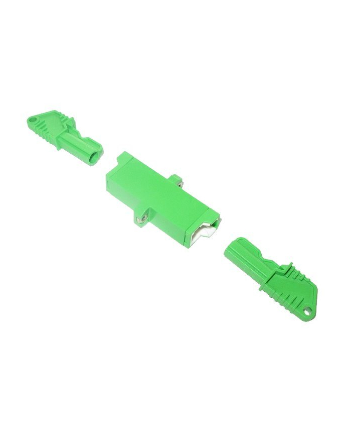 XtendLan E2000-E2000 simplex adapter SM, APC, zelený, do optických rozvaděčů główny
