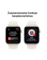 apple Watch SE 3 GPS koperta 40 mm z aluminium w kolorze księżycowej poświaty, pasek sportowy w kolorze księżycowej poświaty - rozmiar M/L - nr 7