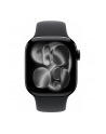 apple Watch Series 11 GPS koperta 42 mm z aluminium w kolorze onyksu, pasek sportowy w kolorze czarnym - rozmiar S/M - nr 10