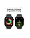 apple Watch Series 11 GPS koperta 42 mm z aluminium w kolorze onyksu, pasek sportowy w kolorze czarnym - rozmiar S/M - nr 4