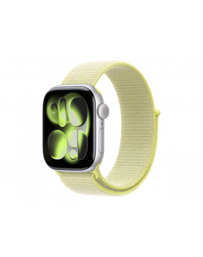 apple Opaska sportowa w kolorze neonowym żółtym do koperty 42 mm główny